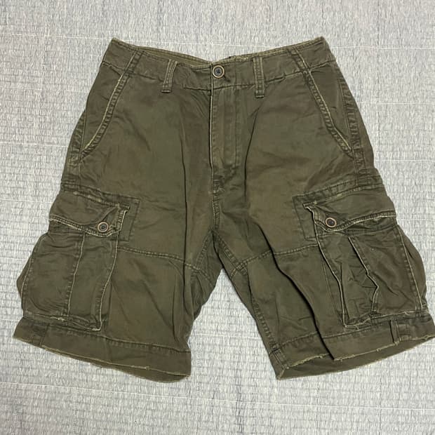 버테클 아메리칸 이글 카고 버뮤다 팬츠 반바지 카고팬츠 카키
