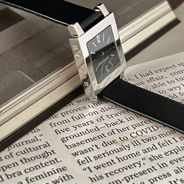 불가리 쿼드라토 시계(Quadrato SQ27 SLD)/정품감정,케어