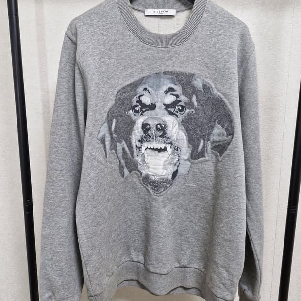 [S] 지방시 SS16 로트와일러 그레이 스웻셔츠