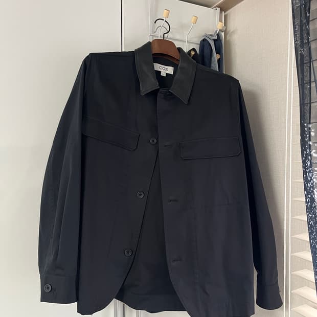 [m] cos 램스킨 카라 셔츠