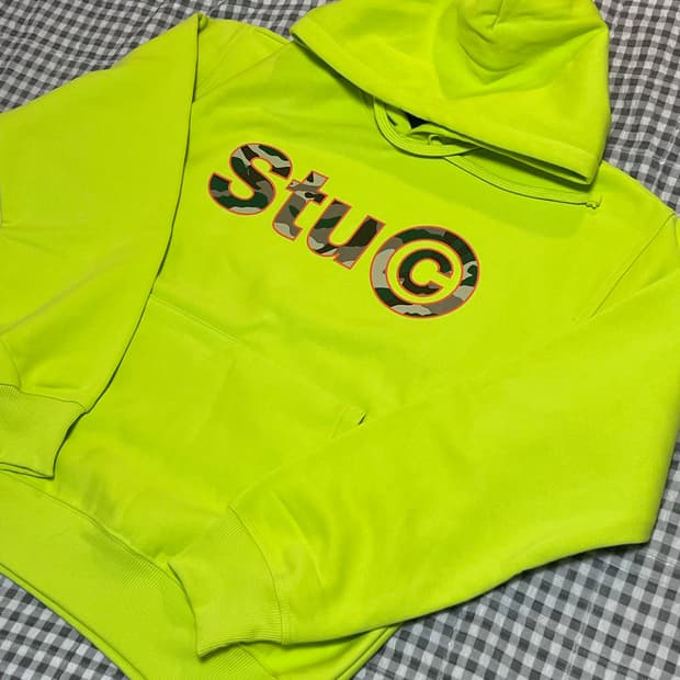 스투시 stu.c 후드 키라임
