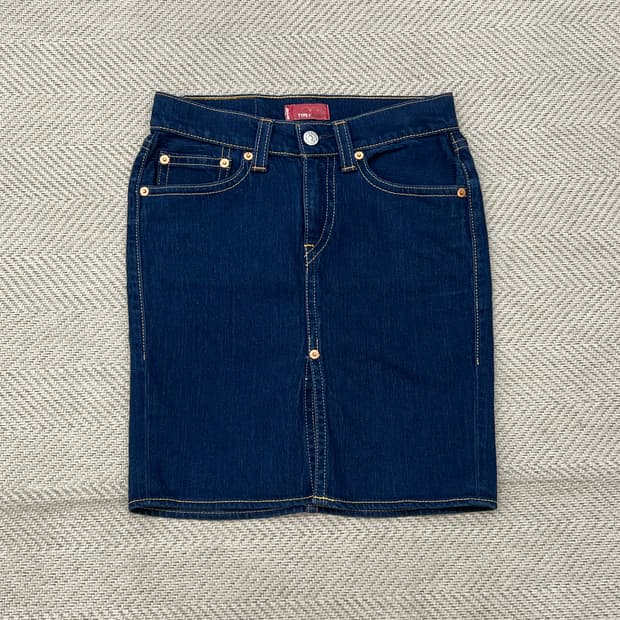 리바이스 타입1 데님스커트 r3179
