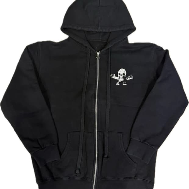 [L]크롬하츠 포티 스켈레톤 후드집업