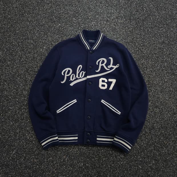 폴로 랄프로렌 RL 67 코튼 베이스볼 자켓 (95)