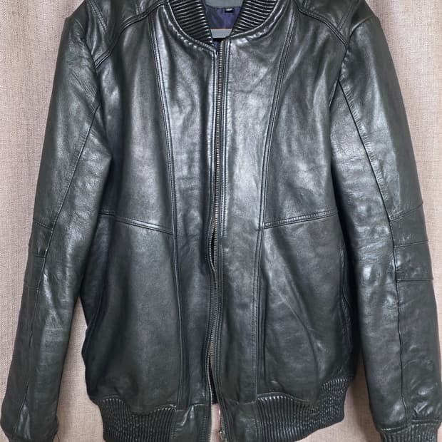 폴로양가죽자켓 100~95