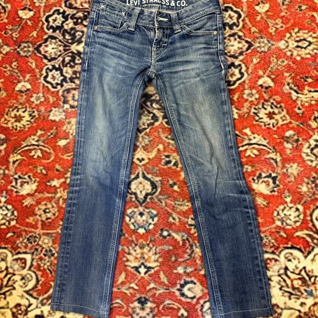 리바이스(Levi's)일본 로우라이즈(Low-rise) 데님진