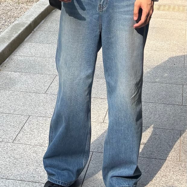 recto organic wide fit denim