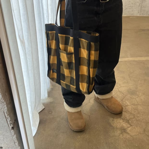 PORTER 포터 울 리버시블 숄더백