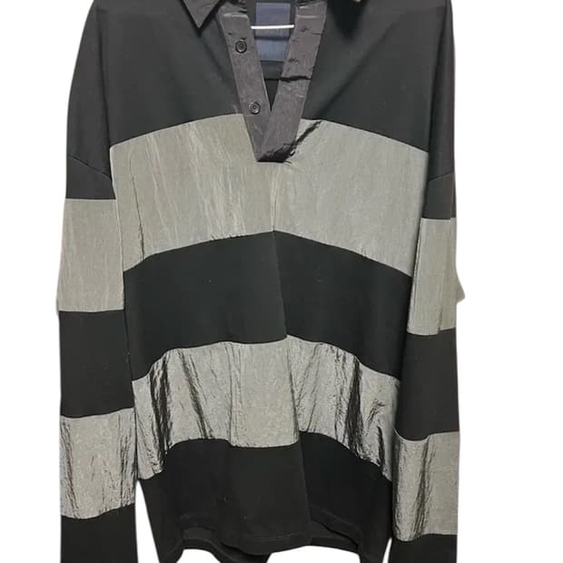 준지 카라 롱셔츠