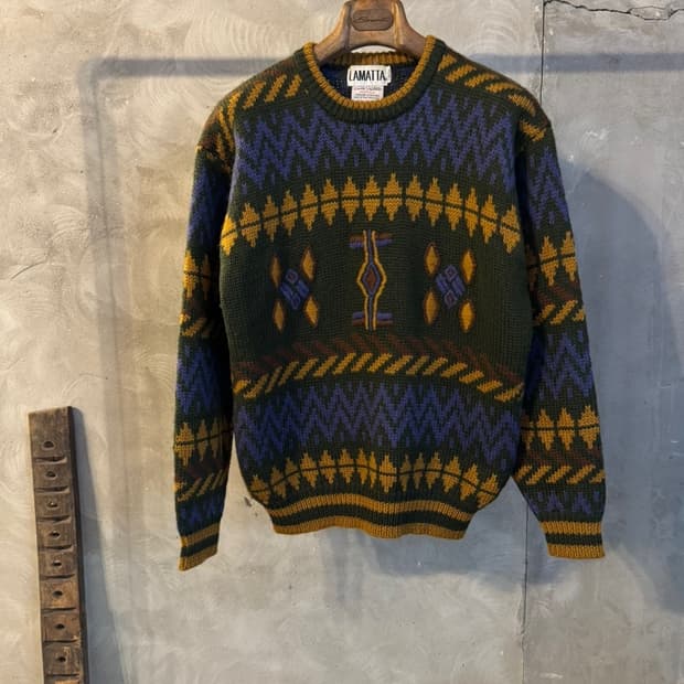 LAMATTA 램스울 핸드 니트 100