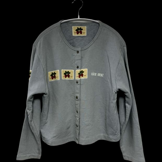 핑크 하우스 KÄTHE KREUZ 스트로베리 가디건