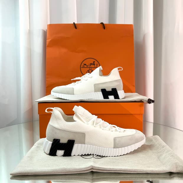 [풀구성/41사이즈] 에르메스 리프트 슬립온 스니커즈 바운싱