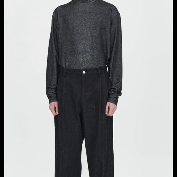 애프터프레이 투턱 데님 s사이즈 팔아요