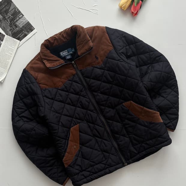 Polo 폴로랄프로렌 코듀로이 퀄팅 점퍼