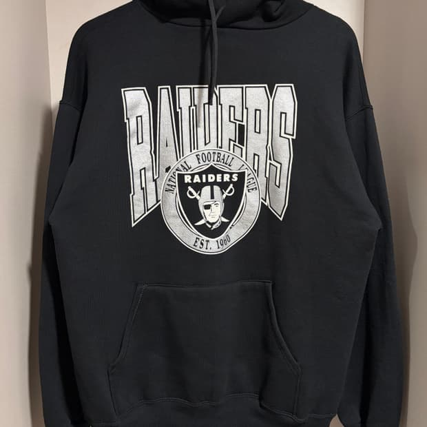 빈티지 90s Jerzees LA Raiders 레이더스 후디
