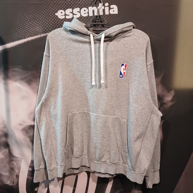 나이키 NBA 기모 그레이 후드티