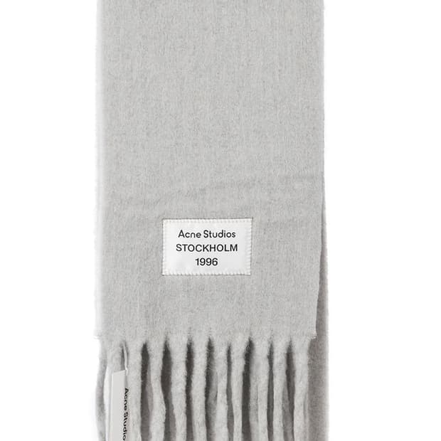 아크네스튜디오 머플러 그레이 미개봉 새제품 판매