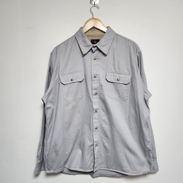 랭글러Wrangler 코튼 워크 셔츠 L - S89