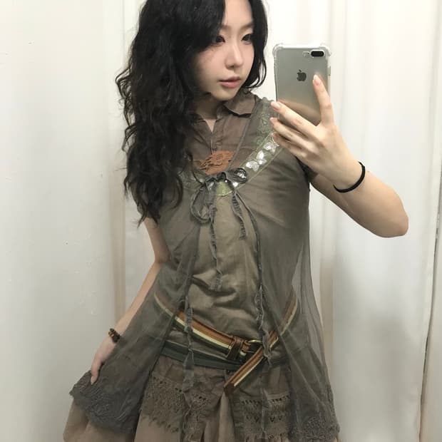 브라운 보헤미안 코디 세트 🤎