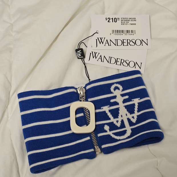 JW ANDERSON 스트라이프 넥워머