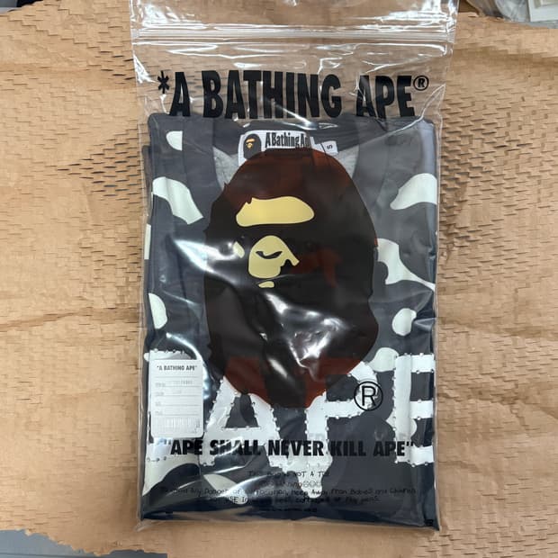 [베이프] BAPE 큐빅 2/1 티셔츠 블랙