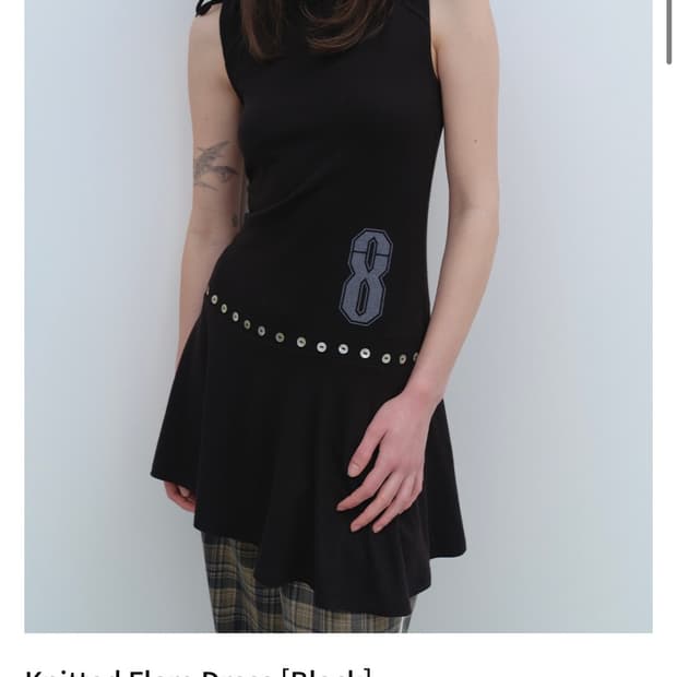 밀로우먼 니트 원피스