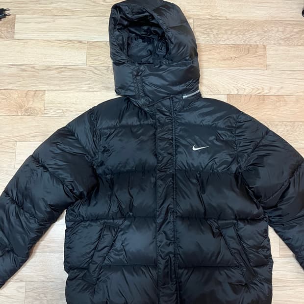 나이키 라이프 써마핏 패딩 블랙