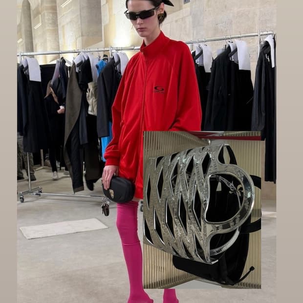 Balenciaga Neo Basket Metallic SilverBag