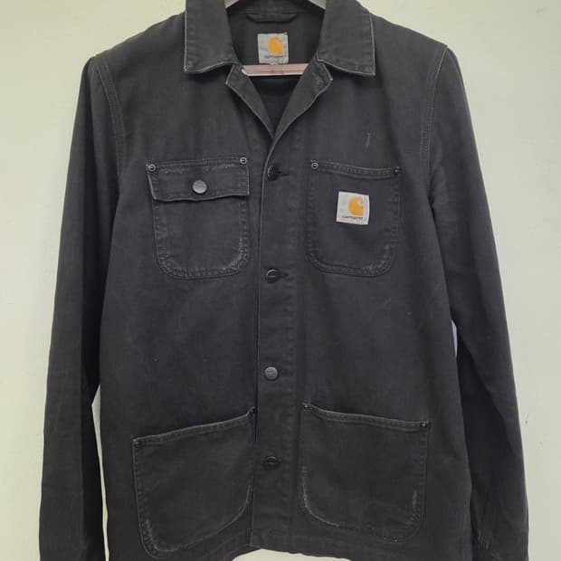 칼하트 미시건 초어 코트 블랙