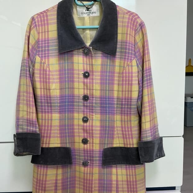 꾸레쥬 롱 자켓 