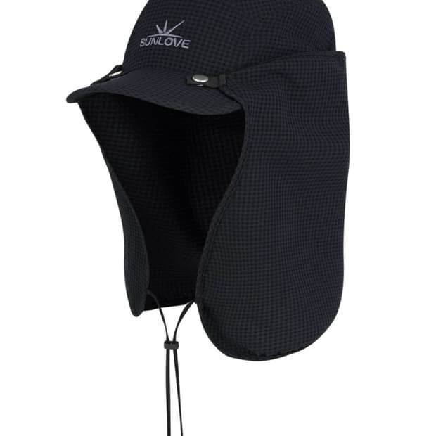 썬러브 Check Breath Hybrid Cap Navy