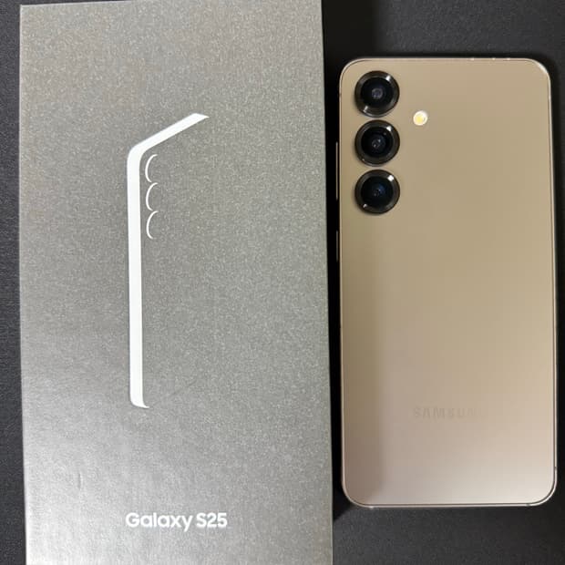 삼성 갤럭시 S25 256GB 실버쉐도우