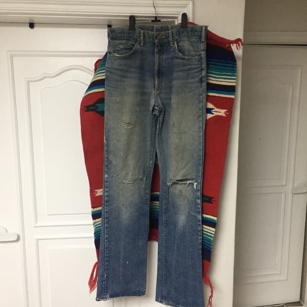 70‘s lee riders 레귤러 부츠컷 데님