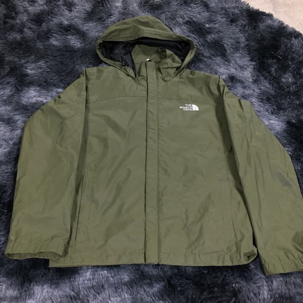 투티/A4 노스페이스 후드 바람막이 카키 L