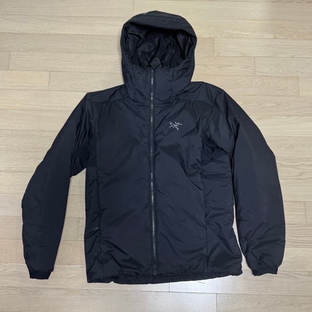 아크테릭스 아톰 헤비웨이트 후디 블랙 S