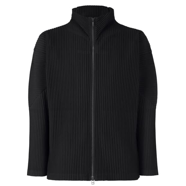 Basics High-Neck Zip-Up Jumper - Black 3