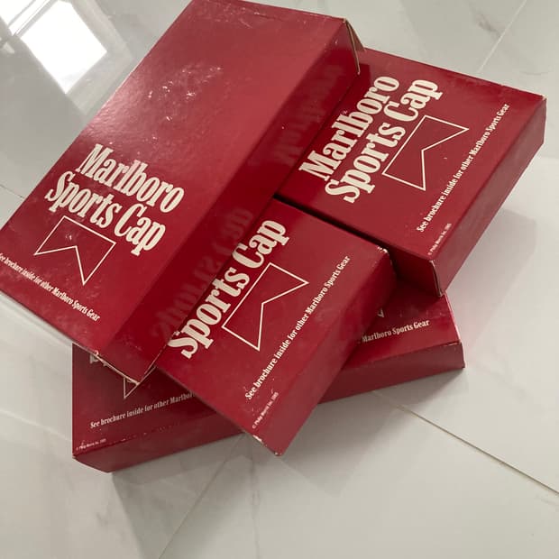 [미개봉 데드스탁] 80s Marlboro 코듀로이 캡(4ea)