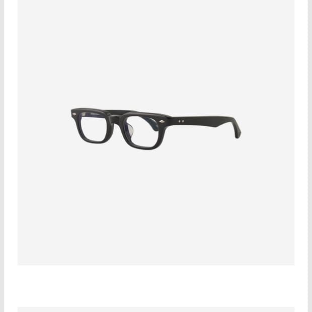 폴리테루 오르오르 안경 001 아세테이트 블랙