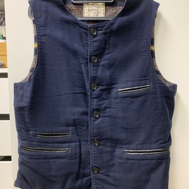 Sugarcane moleskin vest