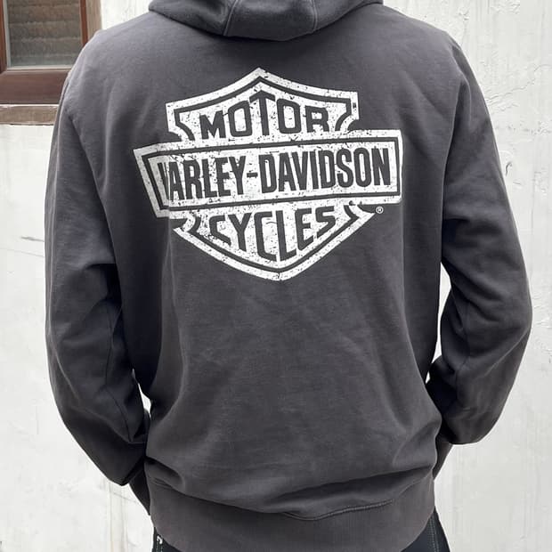할리데이비슨 HDMC 프린팅 스웻 후드티