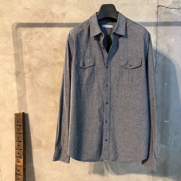 GAP 갭 샴브레이 셔츠 100