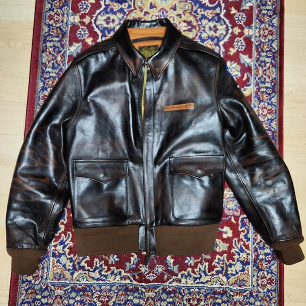 중국제 A-2 호스하이드 자켓