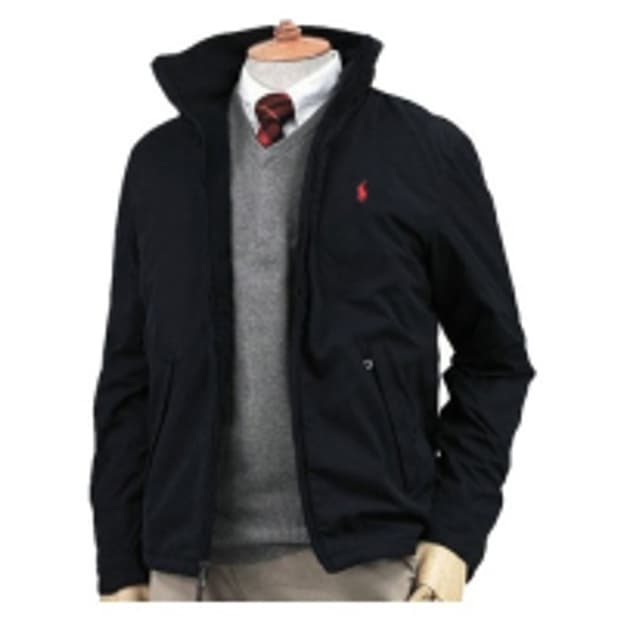 폴로 랄프로렌 바리쿠다 기모 블루종 점퍼