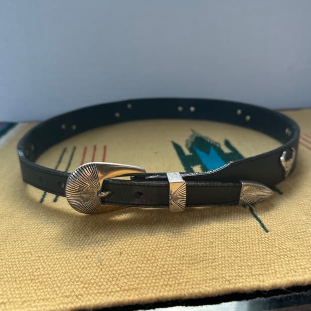 Leegin × Montana Silversmiths 웨스턴 콘초 레더