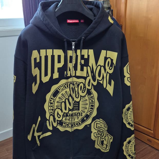 슈프림 널리지 레인즈 후드집업 2XL