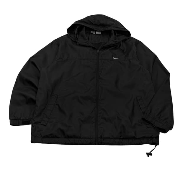 나이키 00‘s 스우시 후드 바람막이 블랙