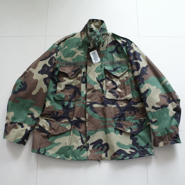 [데드스탁] 미군 M65 우드랜드 필드자켓 L-S