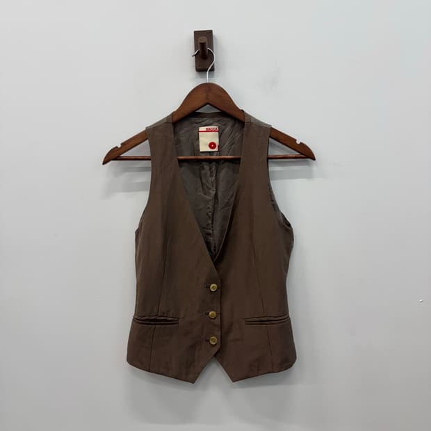 Brown vest
