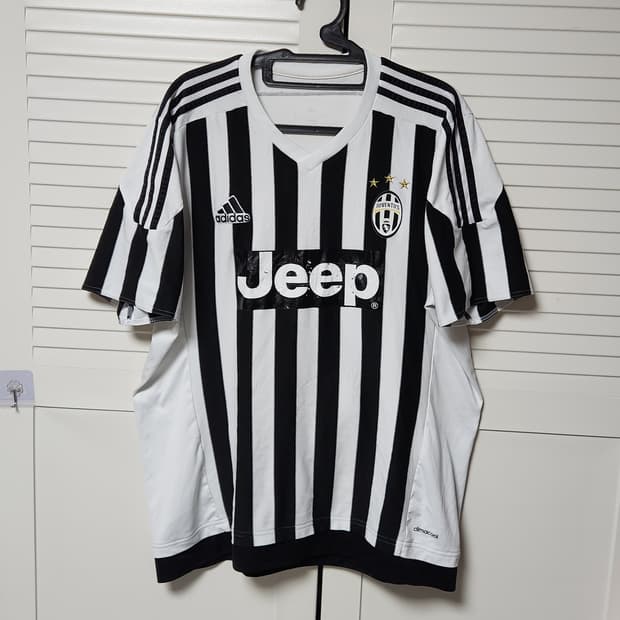 15-16 아디다스 유벤투스 홈 유니폼 반팔 노마킹