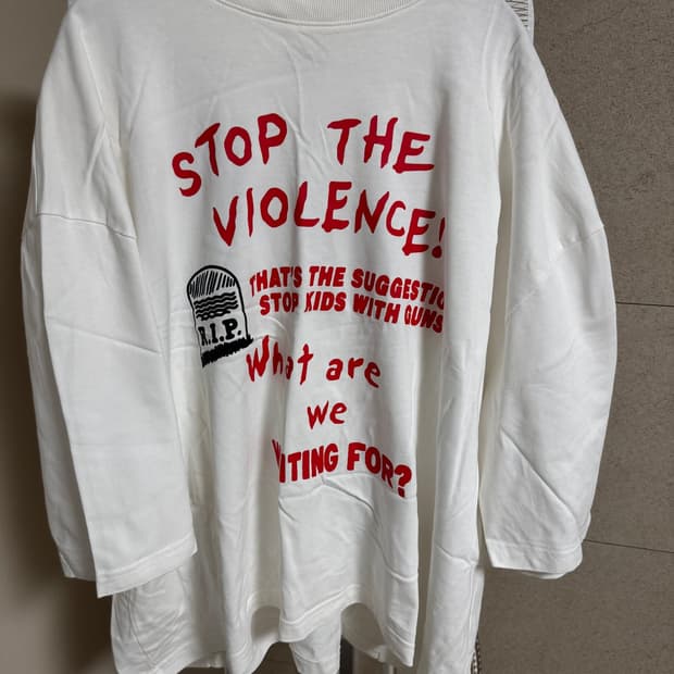 willy chavarria stop the violence 티셔츠